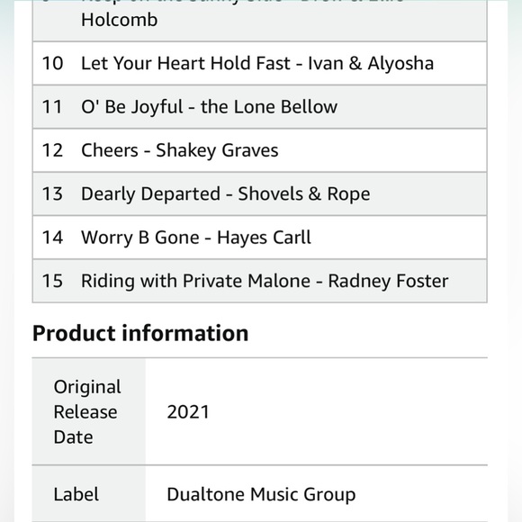 Amerikinda: 20 years of Dualtone NIP double vinyl - Picture 7 of 7